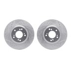 Dynamite Friction 7002-59041 Disc Brake Rotor Set - Front - view 1