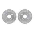 Dynamite Friction 7002-59042 Disc Brake Rotor Set - Rear - view 1