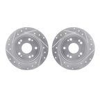 Dynamite Friction 7002-59046 Disc Brake Rotor Set - Rear - view 1