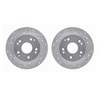 Dynamite Friction 7002-59048 Disc Brake Rotor Set - Rear - view 1