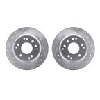 Dynamite Friction 7002-59050 Disc Brake Rotor Set - Rear - view 1