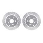 Dynamite Friction 7002-59052 Disc Brake Rotor Set - Rear - view 1