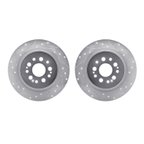Dynamite Friction 7002-59054 Disc Brake Rotor Set - Rear - view 1