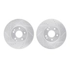 Dynamite Friction 7002-63000 Disc Brake Rotor Set - Front - view 1