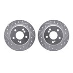 Dynamite Friction 7002-63089 Disc Brake Rotor Set - Rear - view 1