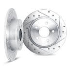 Dynamite Friction 7002-63100 Disc Brake Rotor Set - Rear - view 2
