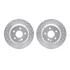 Dynamite Friction 7002-63129 Disc Brake Rotor Set - Rear - view 1