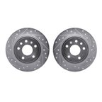Dynamite Friction 7002-65020 Disc Brake Rotor Set - Rear - view 1