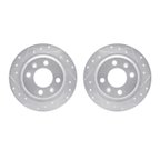 Dynamite Friction 7002-65022 Disc Brake Rotor Set - Rear - view 1