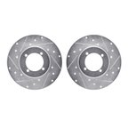 Dynamite Friction 7002-67027 Disc Brake Rotor Set - Front - view 1