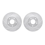 Dynamite Friction 7002-67031 Disc Brake Rotor Set - Front - view 1