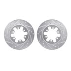 Dynamite Friction 7002-67039 Disc Brake Rotor Set - Front - view 1