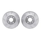 Dynamite Friction 7002-67070 Disc Brake Rotor Set - Front - view 1