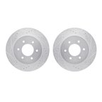 Dynamite Friction 7002-67076 Disc Brake Rotor Set - Front - view 1