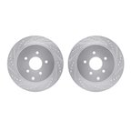 Dynamite Friction 7002-67079 Disc Brake Rotor Set - Rear - view 1