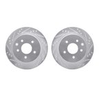 Dynamite Friction 7002-67081 Disc Brake Rotor Set - Rear - view 1