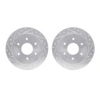 Dynamite Friction 7002-67083 Disc Brake Rotor Set - Rear - view 1