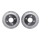 Dynamite Friction 7002-67085 Disc Brake Rotor Set - Rear - view 1