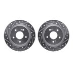 Dynamite Friction 7002-67086 Disc Brake Rotor Set - Rear - view 1