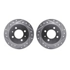 Dynamite Friction 7002-67087 Disc Brake Rotor Set - Rear - view 1