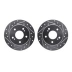 Dynamite Friction 7002-67089 Disc Brake Rotor Set - Rear - view 1