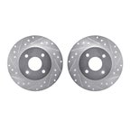 Dynamite Friction 7002-67090 Disc Brake Rotor Set - Rear - view 1
