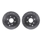 Dynamite Friction 7002-67095 Disc Brake Rotor Set - Rear - view 1