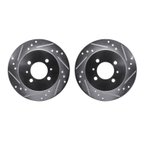 Dynamite Friction 7002-67102 Disc Brake Rotor Set - Rear - view 1