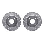 Dynamite Friction 7002-67105 Disc Brake Rotor Set - Rear - view 1