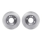 Dynamite Friction 7002-72034 Disc Brake Rotor Set - Front - view 1