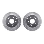 Dynamite Friction 7002-72058 Disc Brake Rotor Set - Rear - view 1