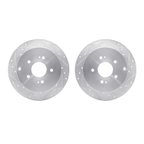 Dynamite Friction 7002-72059 Disc Brake Rotor Set - Rear - view 1
