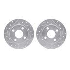Dynamite Friction 7002-73044 Disc Brake Rotor Set - Rear - view 1
