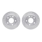 Dynamite Friction 7002-73049 Disc Brake Rotor Set - Rear - view 1