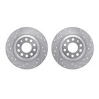 Dynamite Friction 7002-73052 Disc Brake Rotor Set - Rear - view 1