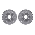 Dynamite Friction 7002-73069 Disc Brake Rotor Set - Rear - view 1