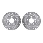 Dynamite Friction 7002-73070 Disc Brake Rotor Set - Rear - view 1