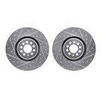 Dynamic Friction 7002-74011 Disc Brake Rotor Set - Front - view 1