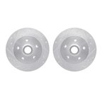 Dynamic Friction 7002-74034 Disc Brake Rotor Set - Front - view 1