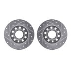 Dynamite Friction 7002-74041 Disc Brake Rotor Set - Rear - view 1