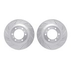 Dynamite Friction 7002-76012 Disc Brake Rotor Set - Front - view 1