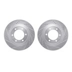 Dynamite Friction 7002-76013 Disc Brake Rotor Set - Front - view 1