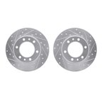 Dynamite Friction 7002-76024 Disc Brake Rotor Set - Front - view 1