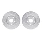 Dynamite Friction 7002-76032 Disc Brake Rotor Set - Front - view 1