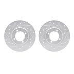 Dynamite Friction 7002-76034 Disc Brake Rotor Set - Front - view 1