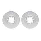 Dynamite Friction 7002-76037 Disc Brake Rotor Set - Front - view 1