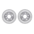 Dynamite Friction 7002-76107 Disc Brake Rotor Set - Rear - view 1