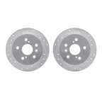 Dynamite Friction 7002-76108 Disc Brake Rotor Set - Rear - view 1