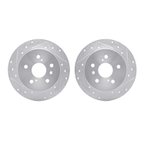 Dynamite Friction 7002-76110 Disc Brake Rotor Set - Rear - view 1