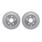 Dynamite Friction 7002-76113 Disc Brake Rotor Set - Rear - view 1